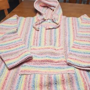 Colorful Striped Women's Hoodie